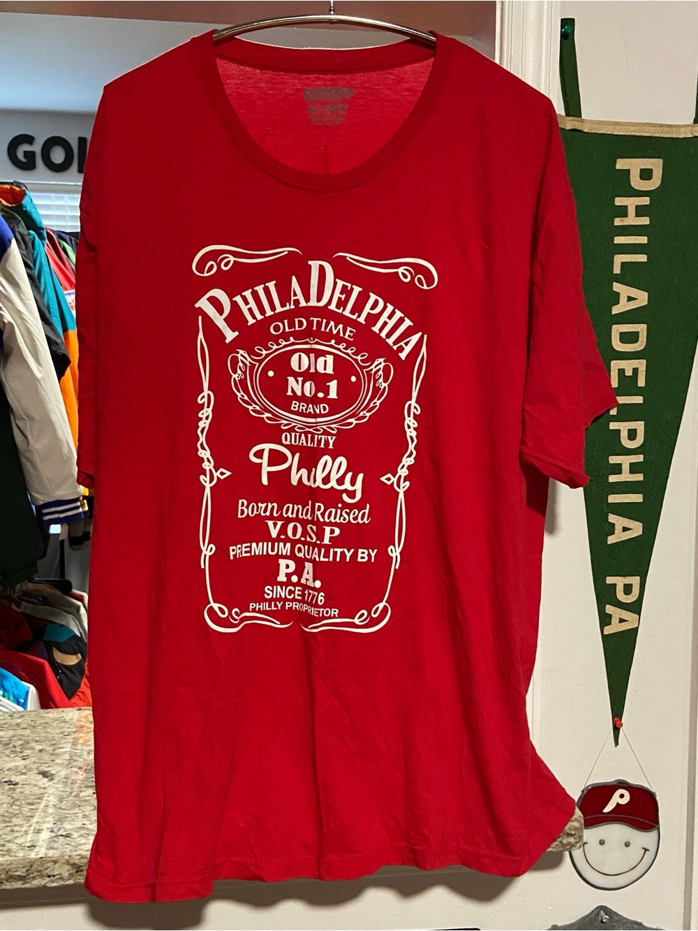 Philadelphia Jack Daniel's Font Tee